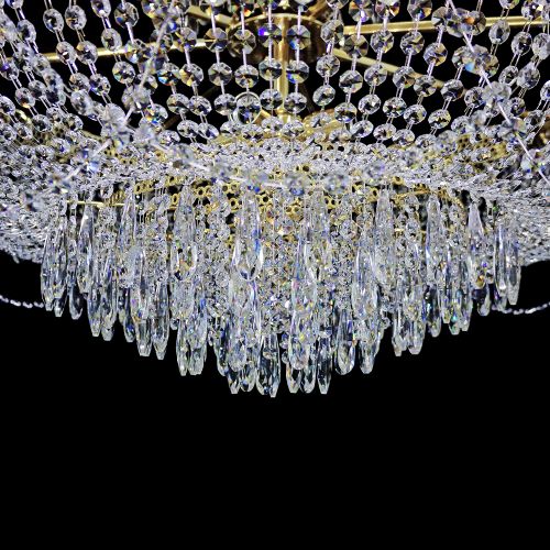 Люстра Хрустальный Каскад №12 Королевский в Костроме Гусь Хрустальный
