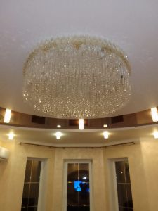 Люстра Октава большая в Костроме отзыв и фото покупателя
