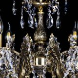 Бронзовая люстра Кассандра №8 журавлик в Костроме