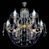 Люстра Елизавета малая Фиолетовая (рожки - металл) в Костроме