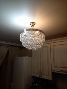 Люстра Флоренция №3 пластинка конус в Костроме отзыв и фото покупателя