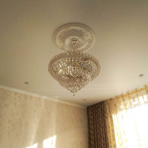 Люстра Хрустальный Каскад №1 с подвесом в Костроме Гусь Хрустальный
