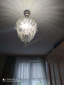 Люстра Лора оптикон в Костроме отзыв и фото покупателя