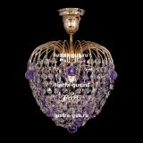 Люстра Малинка шар фиолетовая в Костроме Люстра Малинка шар фиолетовая в Костроме