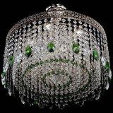 Люстра Венеция Капель журавлик зеленая в Костроме