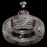 Люстра Венеция Кольцо с подвесом Красная в Костроме