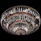 Люстра Двойное Кольцо Венеция красная в Костроме