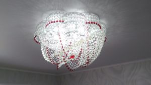 Люстра Хрустальная Волна в Костроме отзыв и фото покупателя