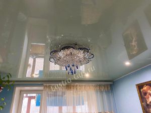 Люстра Камея №1 синяя в Костроме отзыв и фото покупателя