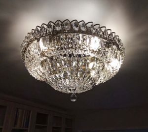 Люстра Кольцо Классика Пластинка под бронзу в Костроме отзыв и фото покупателя