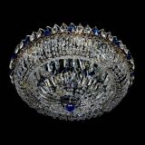 Люстра Кольцо Классика Пластинка синяя в Костроме