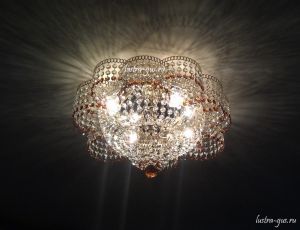 Люстра Лотос в Костроме отзыв и фото покупателя