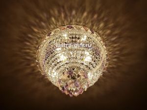 Люстра Катерина дубик цветная в Костроме отзыв и фото покупателя
