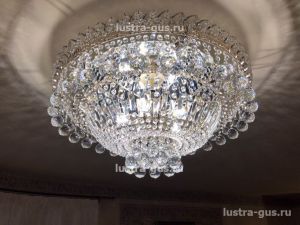 Люстра Водопад шар в Костроме отзыв и фото покупателя